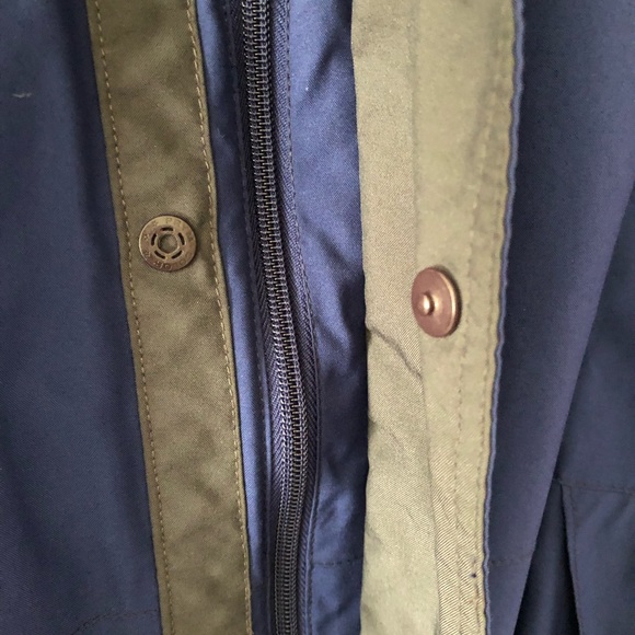 NIKE GOLF WATER RESISTANCE MEN’S BLUE JACKET.LARGE - Picture 5 of 11